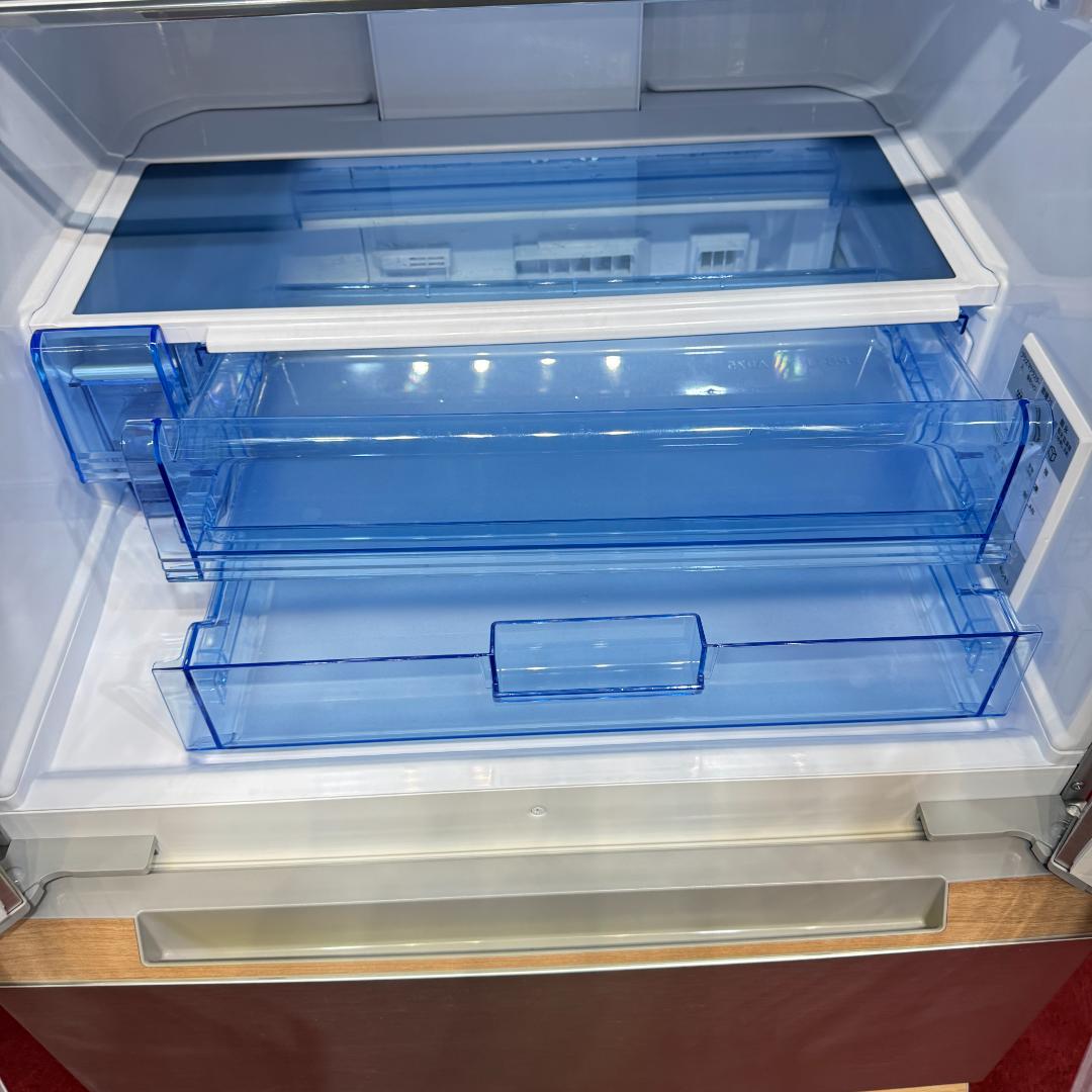 東京23区送料無料　超美品シャープ６ドア観音開き冷蔵庫　2021年製　457L