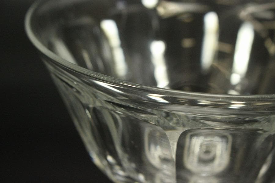 義山 ギヤマン 硝子 キャンディーボール 蓋物 時代物(ZE726)