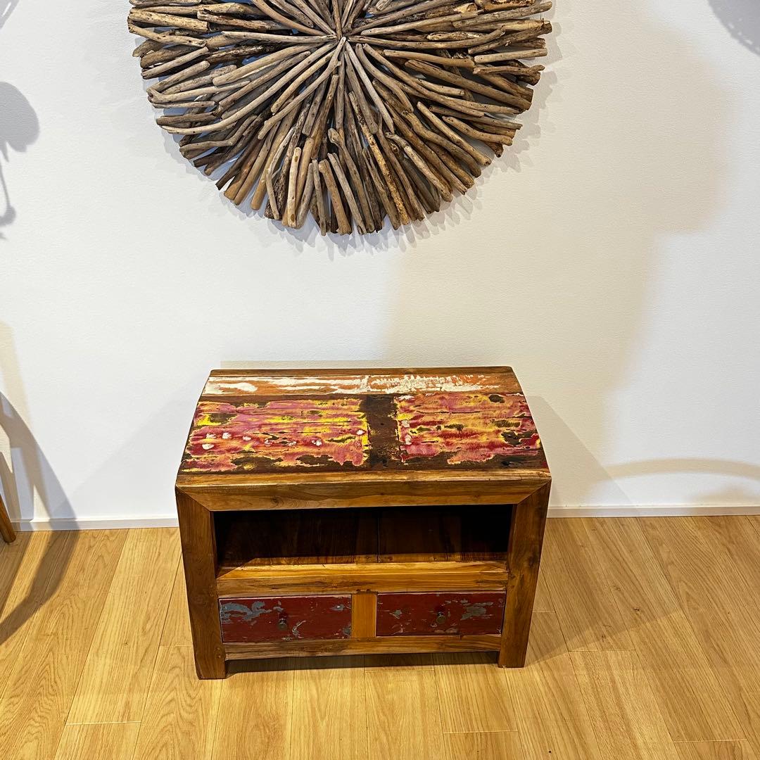 【訳あり】バリ島ボートローボードw70×d45×h50cm 通常77,000円が