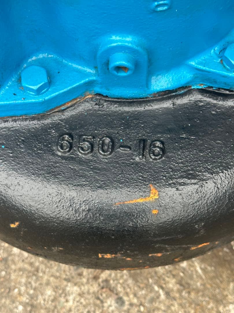 大4.ツルミ排水用水中ポンプKRS-85.5三相 200V 50Hz 5.5kW