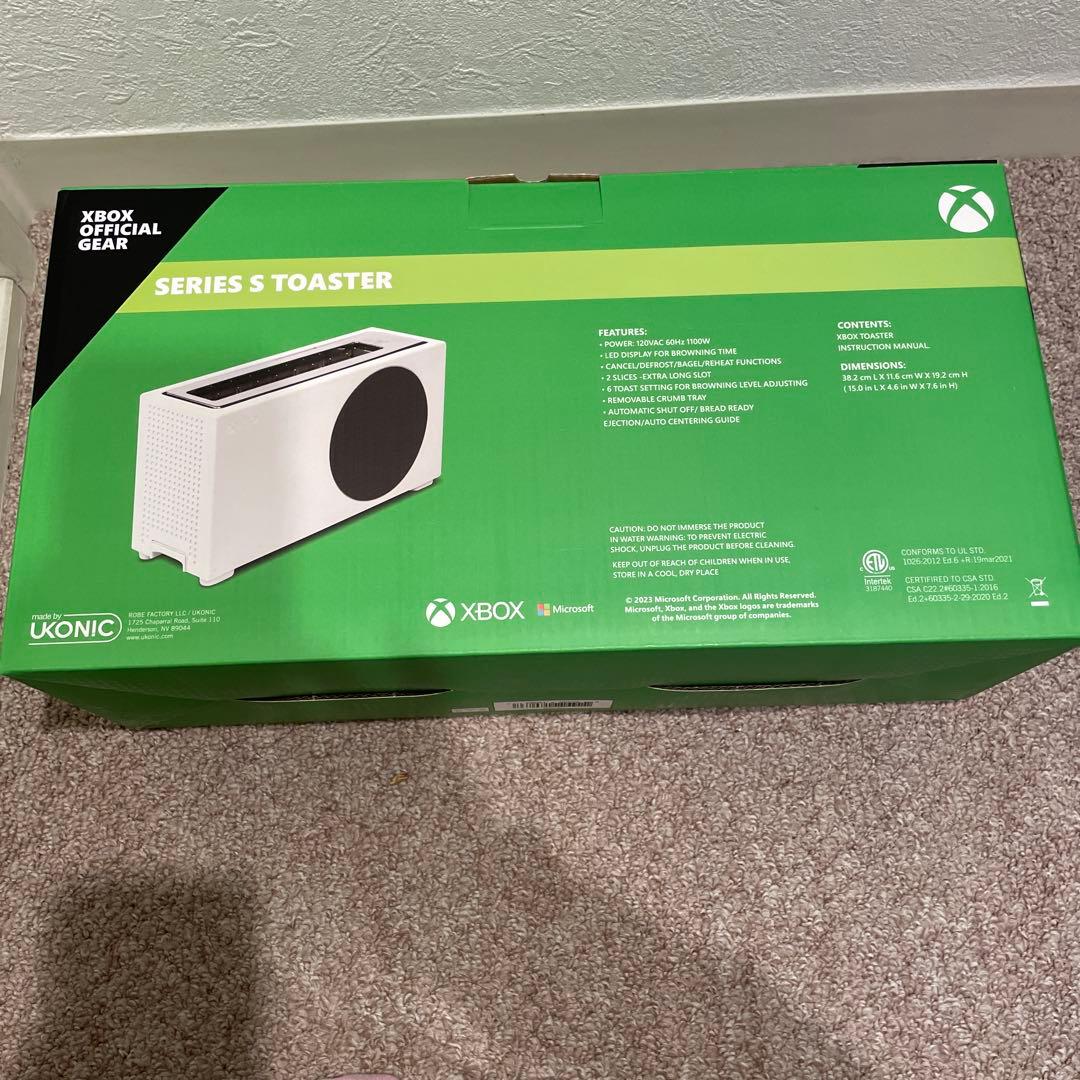 新品未使用 未開封 Xbox Series S トースター ホワイト