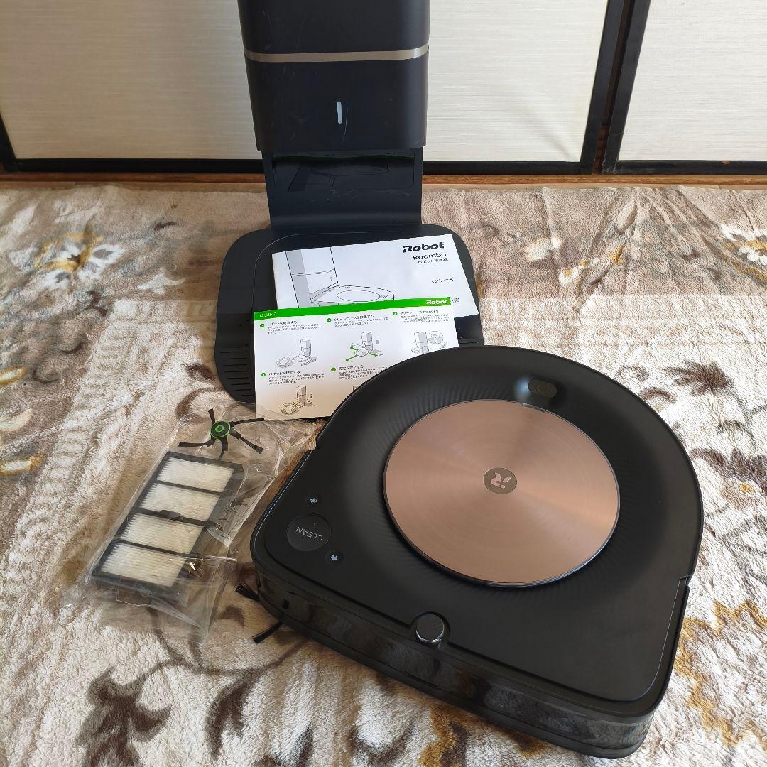 動作品 ロボット掃除機 本体 iRobot ルンバ j9+ SD クリーンベース