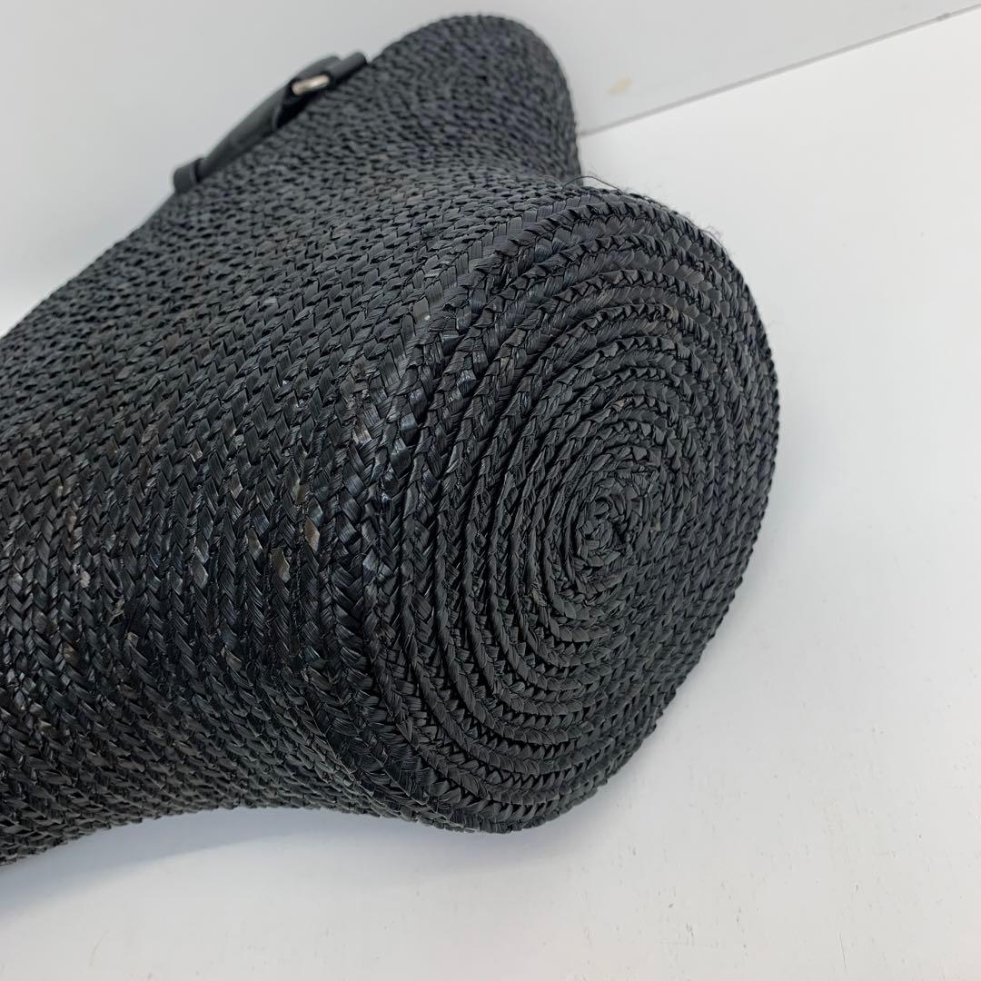 バレンシアガ ビーチバッグ ブラック 黒 かごバッグ 24082631