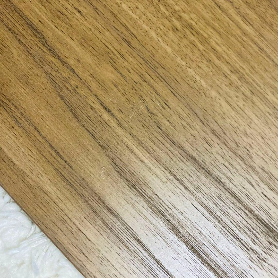 【良品】ロウヤ　すのこベッド　木目調　ローベッド フレーム　セミダブル