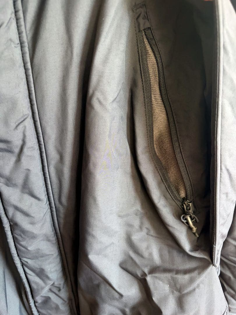 アンダーアーマー　UAロングコート　ベンチコート　アウター　M ネイビー　紺色