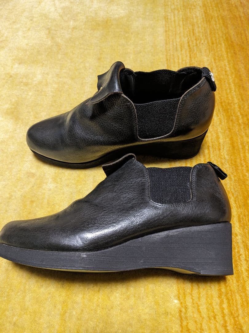 ミナペルホネン　サイドゴアブーツ　minaperhonen