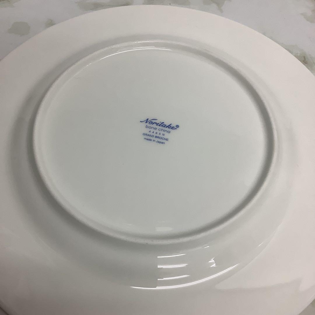 新品 ノリタケ　Noritake グランブロシェ 4枚　21.5 プレート　お皿