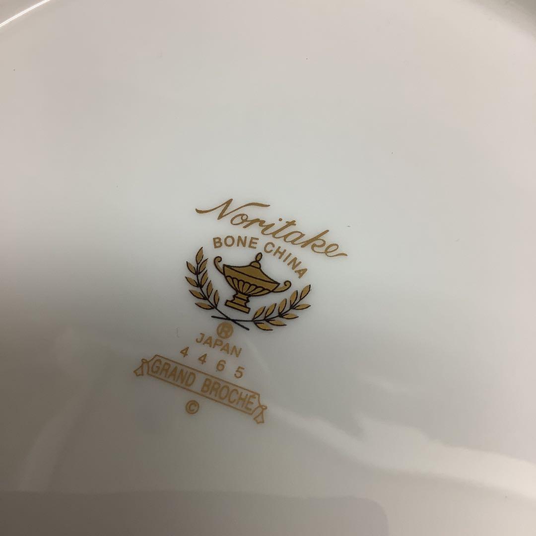 新品 ノリタケ　Noritake グランブロシェ 4枚　21.5 プレート　お皿