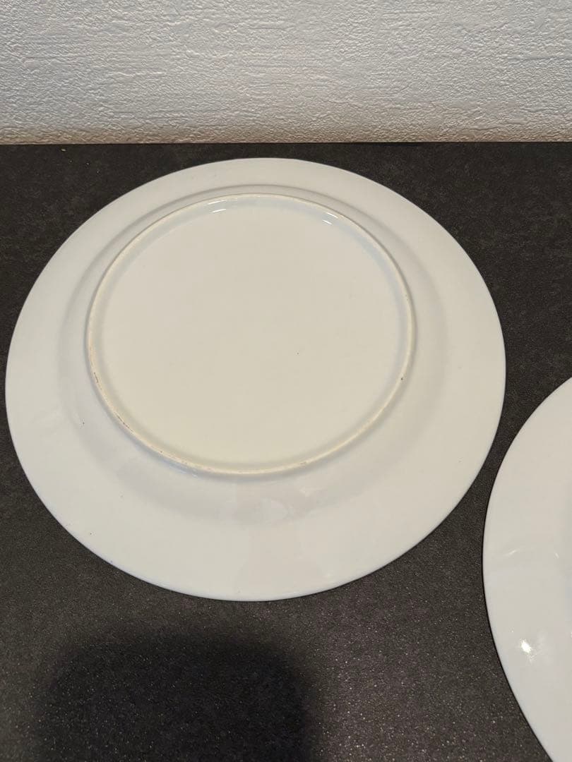 シノワズリプレート皿3枚セット　香港ペニンシュラ絵付け工房作品ヘレンド好きに