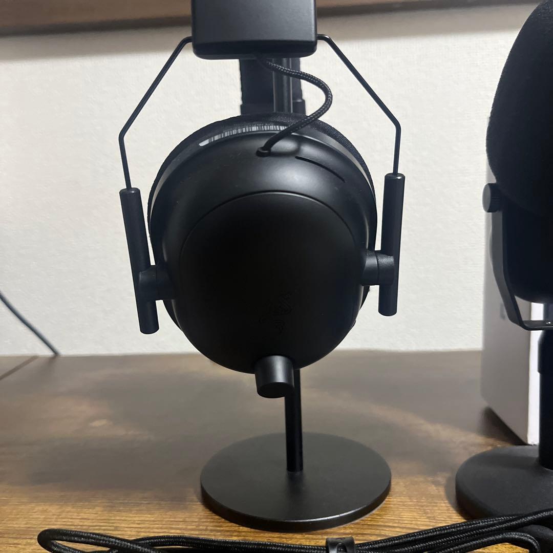 Razer BlackShark V2 Pro●スタンド●マイク付き