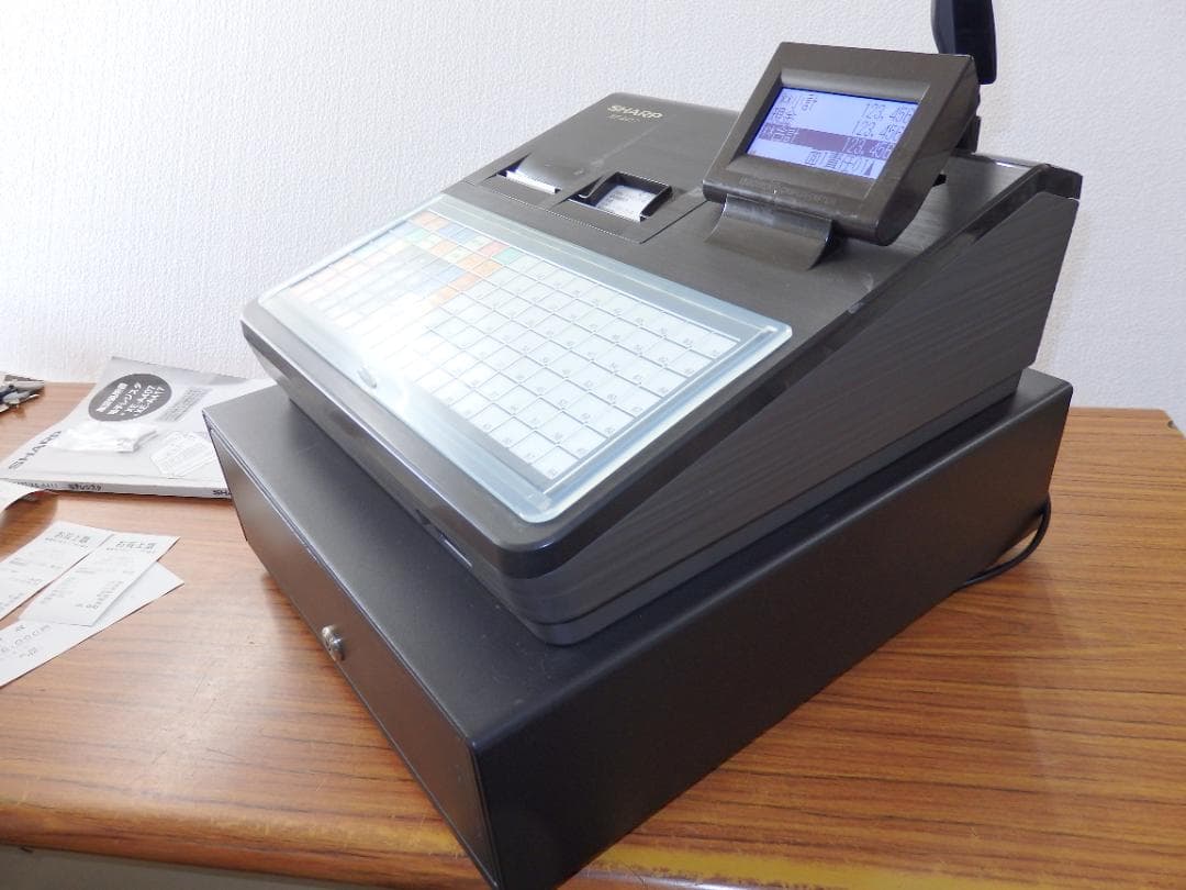 1310 設定無料 シャープ 70タッチ レジスター XE-A417-B