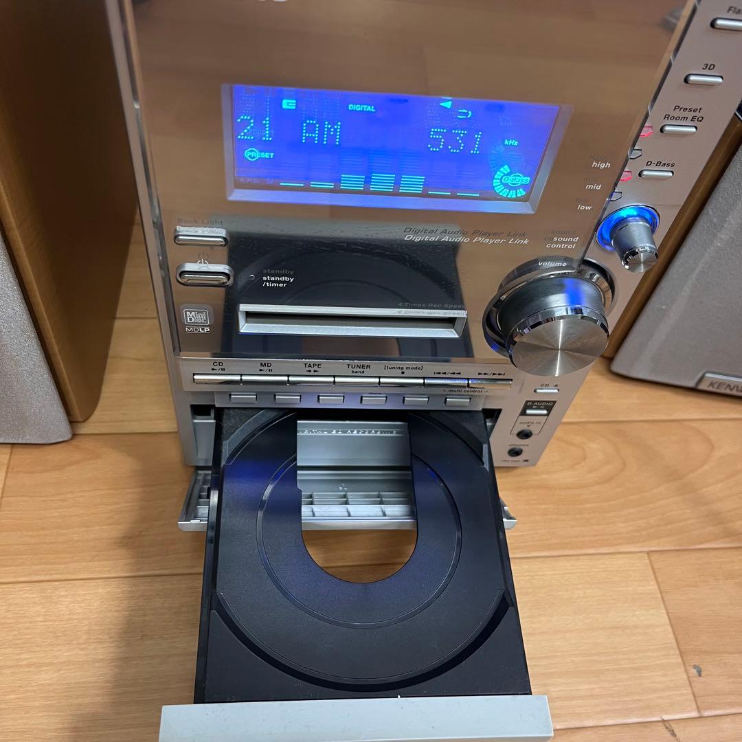 KENWOOD RXD-SV3MD ミニコンポ リモコン付き