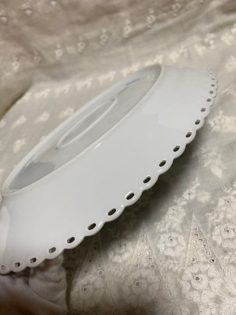 ロイヤルコペンハーゲン ブルーフルーテッド フルレース オーバル 25㎝