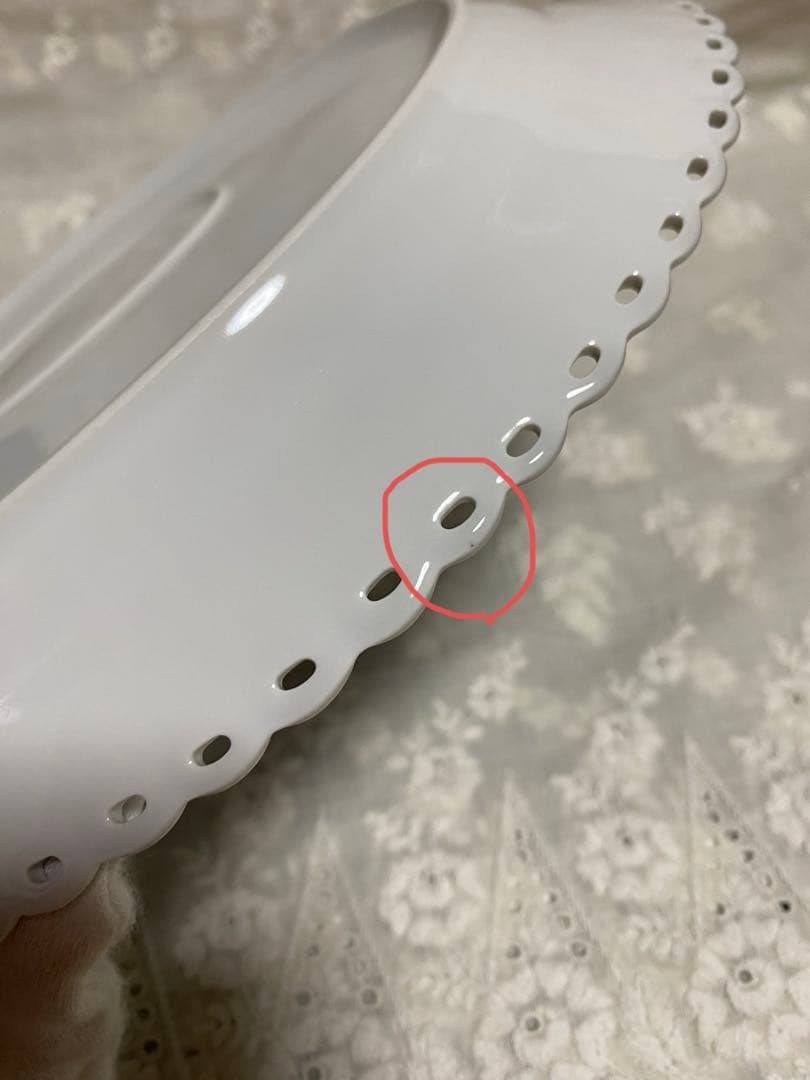 ロイヤルコペンハーゲン ブルーフルーテッド フルレース オーバル 25㎝