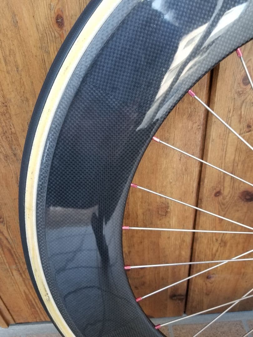 カーボン チューブラー リアホイール TNI 85mm