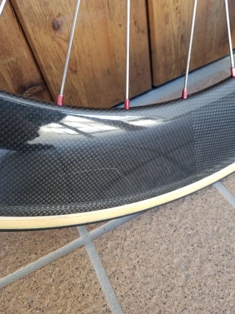 カーボン チューブラー リアホイール TNI 85mm