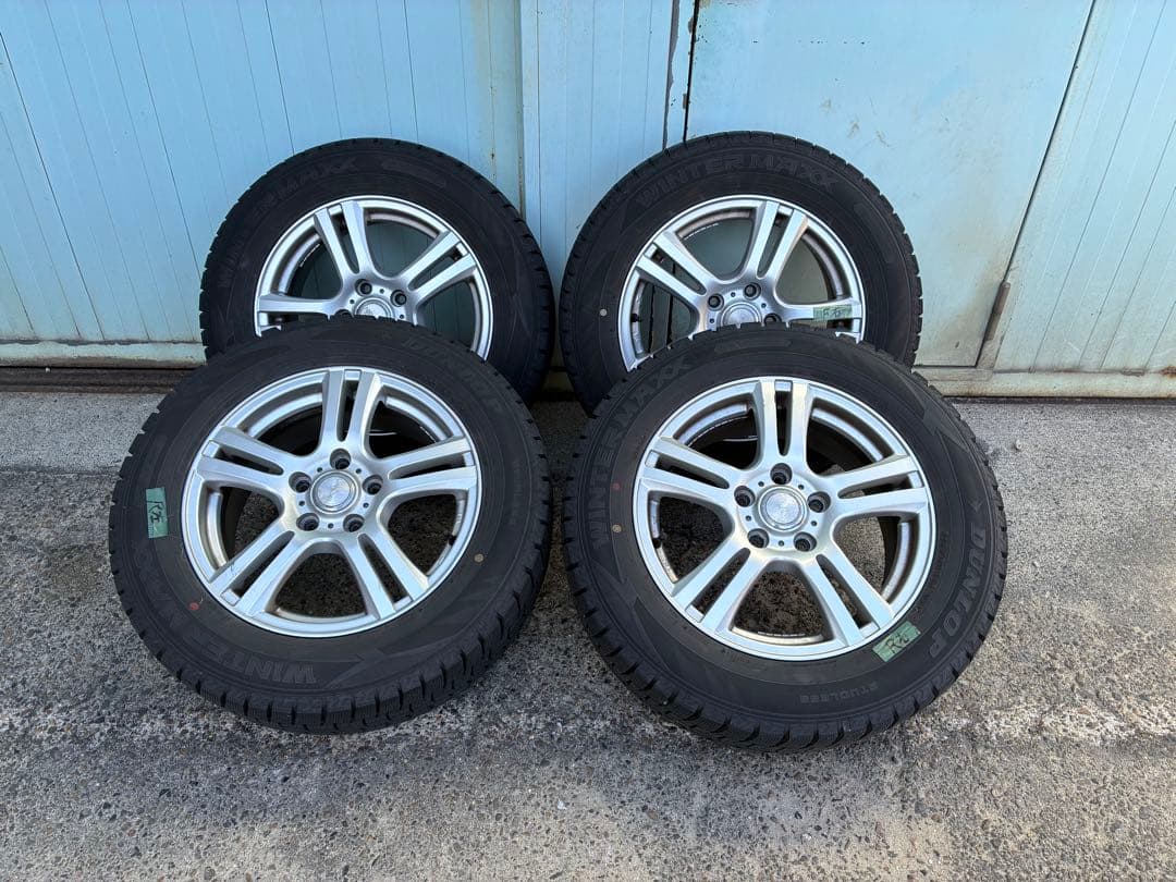 DUNLOP スタッドレスタイヤ 215/60R16 ホイールセット 16インチ