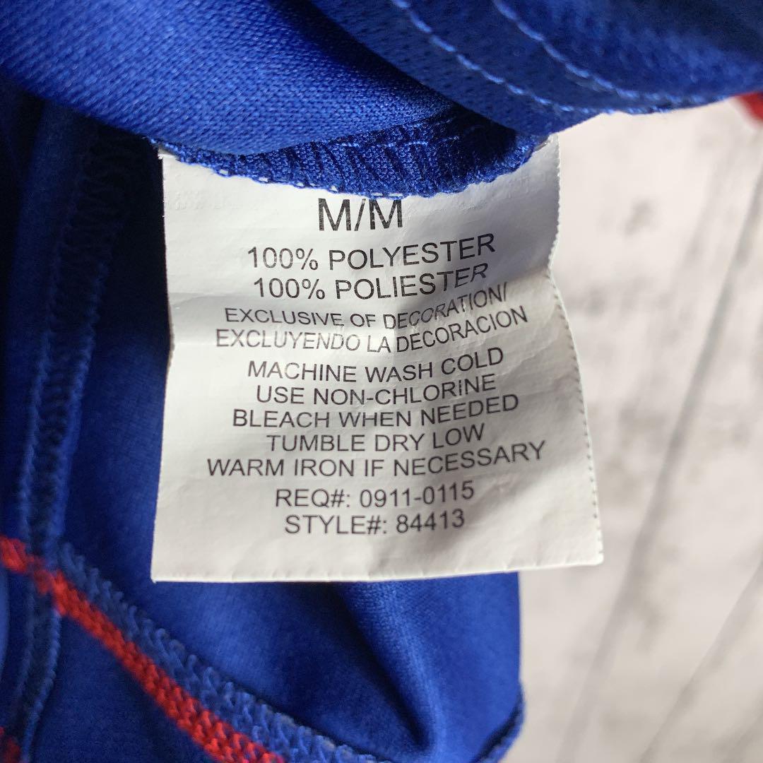 【MLB】古着 メンズ 青 野球 ベースボールシャツ シカゴカブス ★ストリート