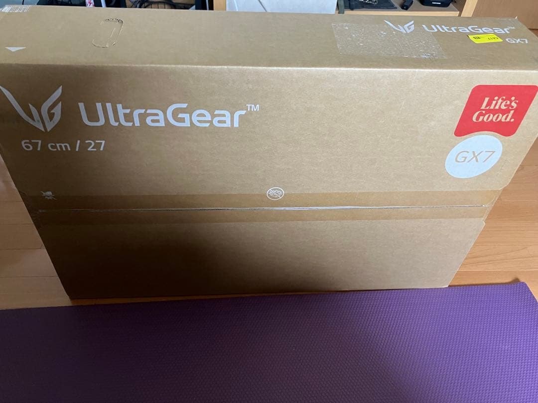 LG UltraGear OLED 26.5インチ モニターGX7