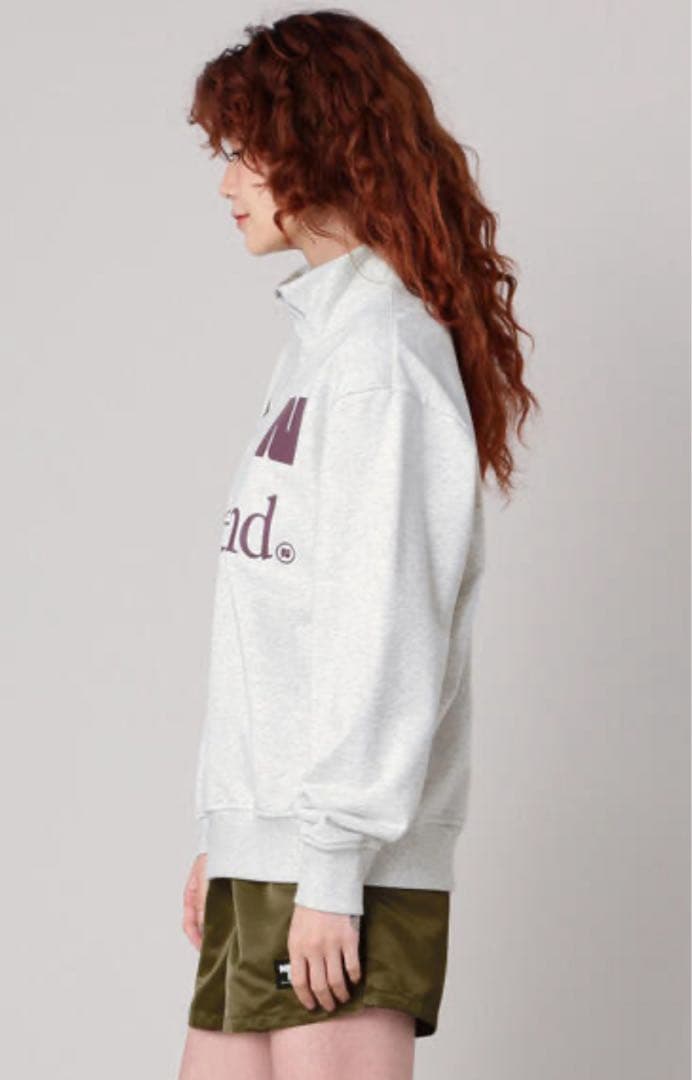 NBB WEEKEND UMBRO ハーフジップ　スウェット