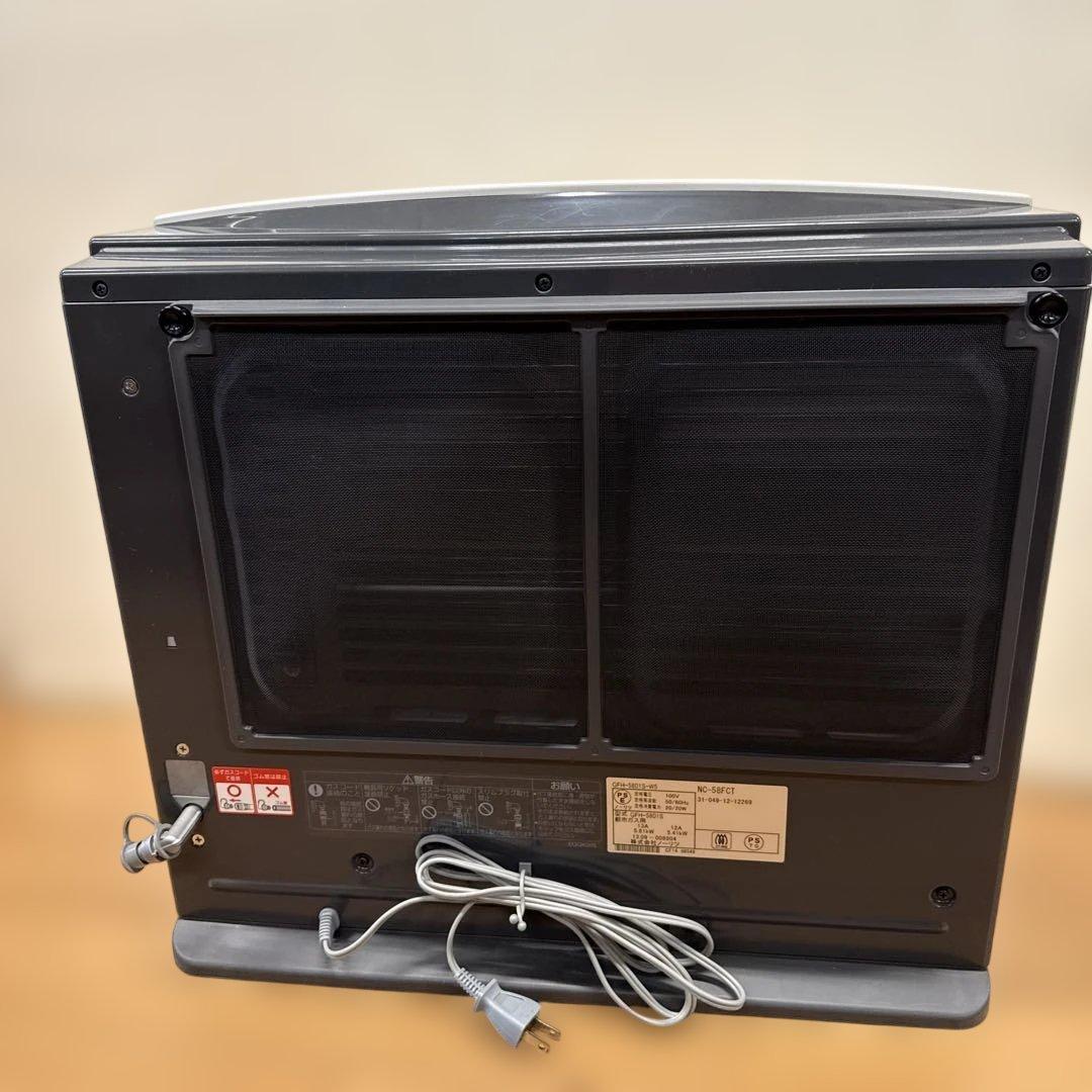 中古品　ガスファンヒーター 都市ガス用 13A NC-58FCT