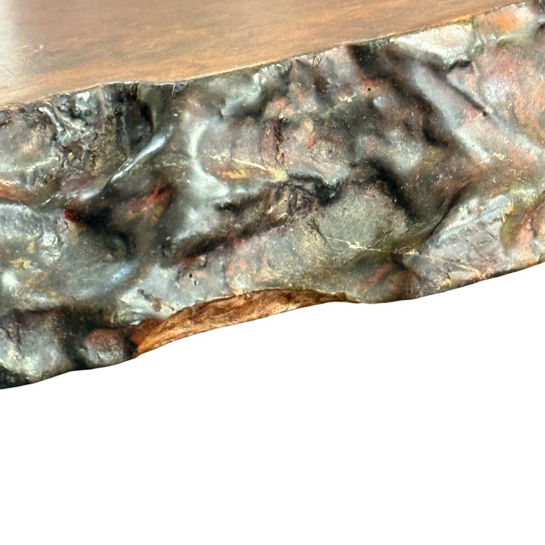 KZ014 花梨材 瘤玉　一枚板　座卓　唐木　ローテー ブル リビングテーブル