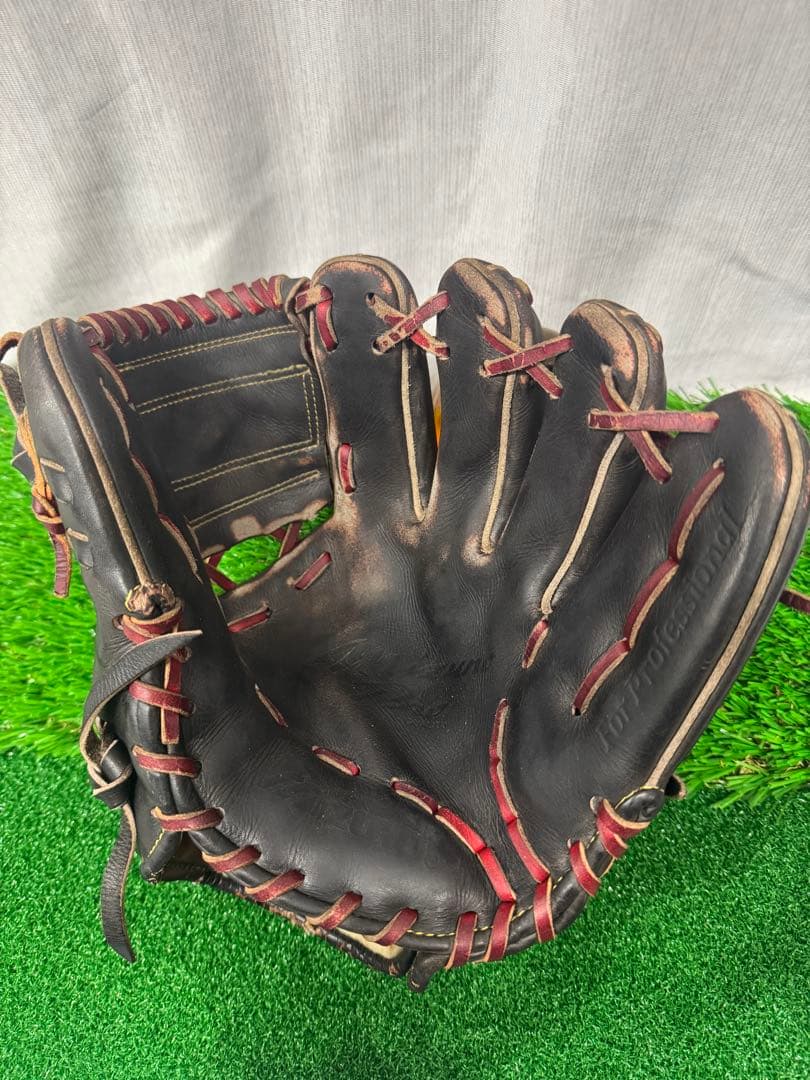 プロ支給品　小笠原道大選手実使用グローブ　ミズノプロ