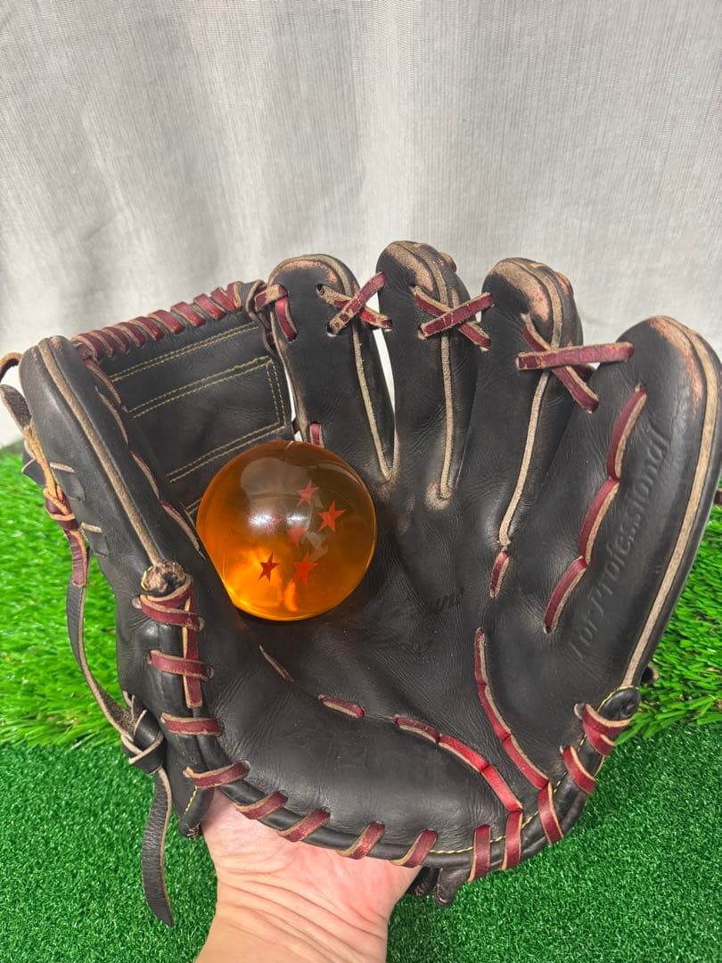 プロ支給品　小笠原道大選手実使用グローブ　ミズノプロ