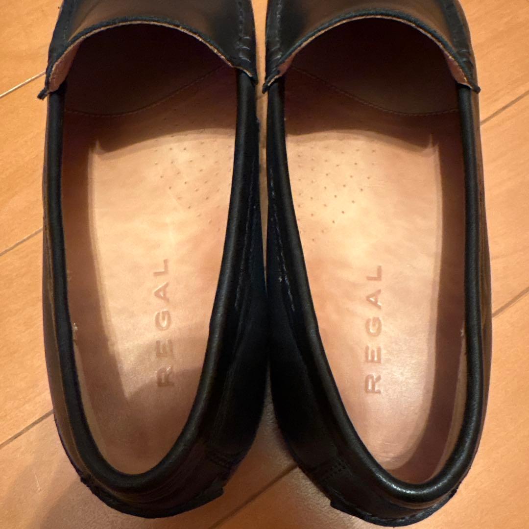 REGAL ブラック ローファー