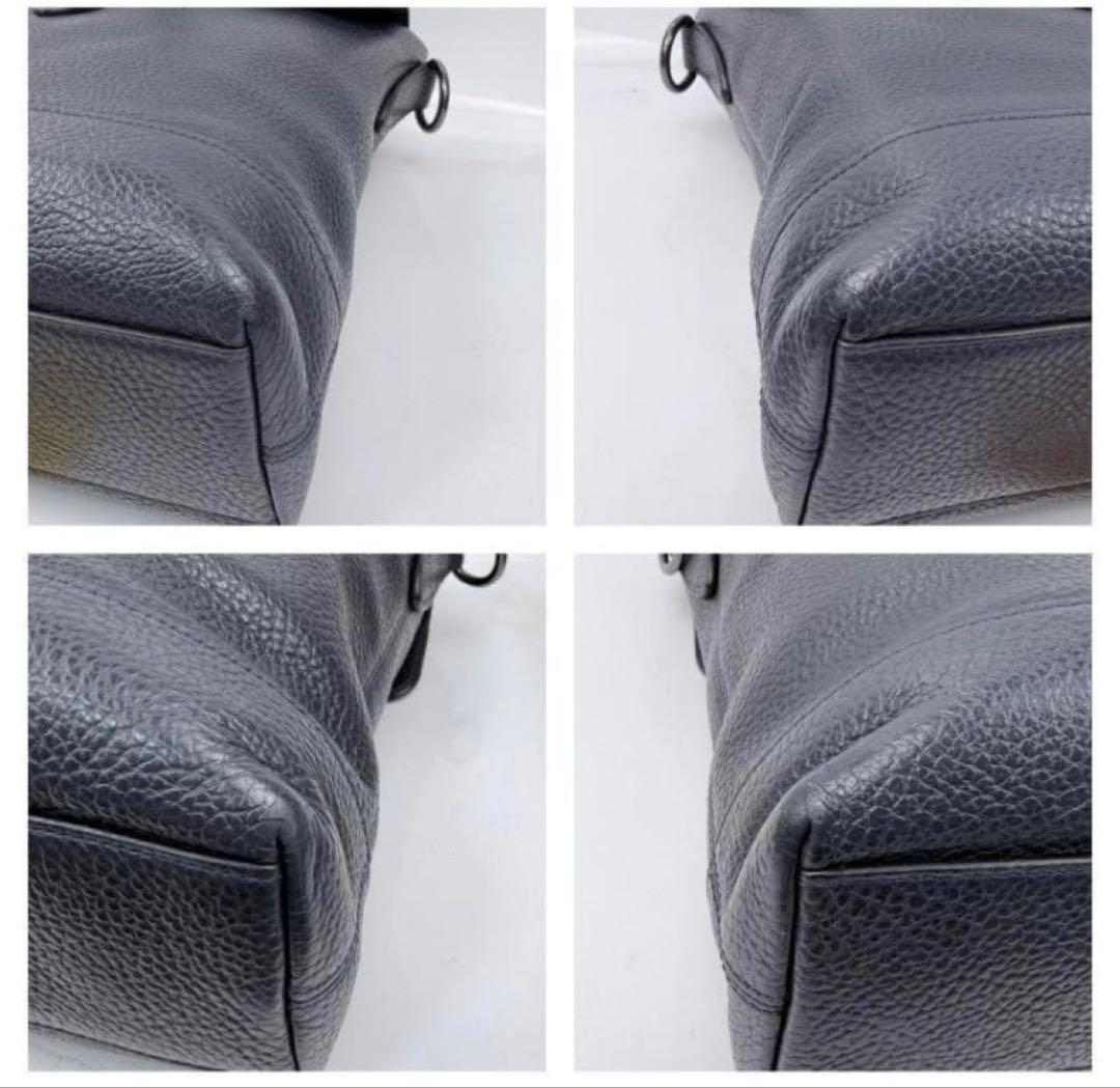 COACH コーチ ハミルトン ネイビー ビジネスバッグ