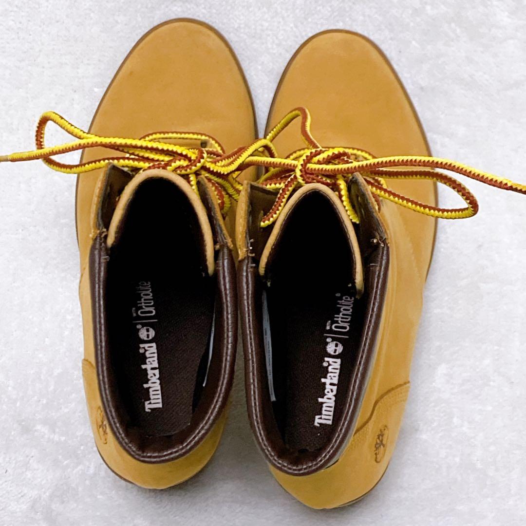 希少　ティンバーランド　アリントン　24cm　ハイヒール　ブーツ　グランシー