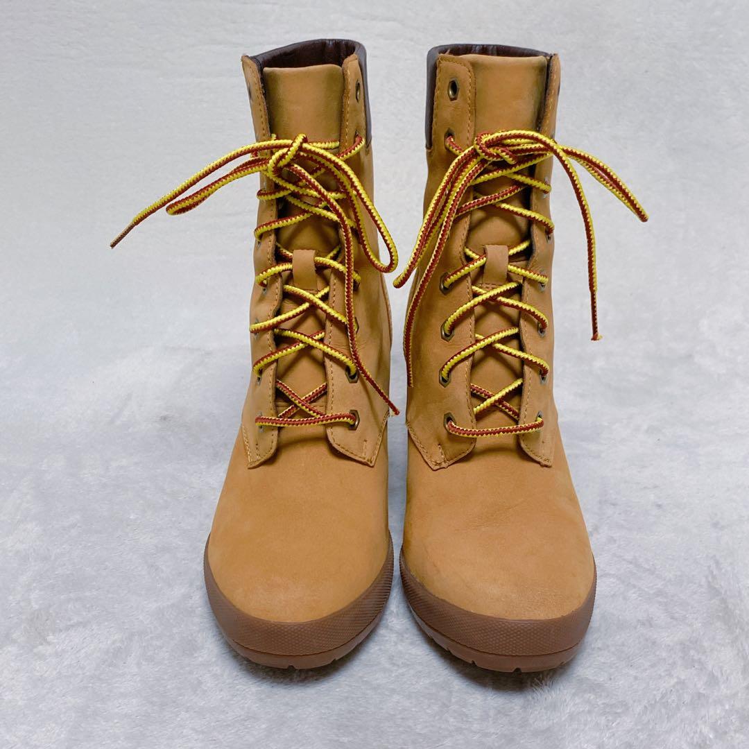 希少　ティンバーランド　アリントン　24cm　ハイヒール　ブーツ　グランシー