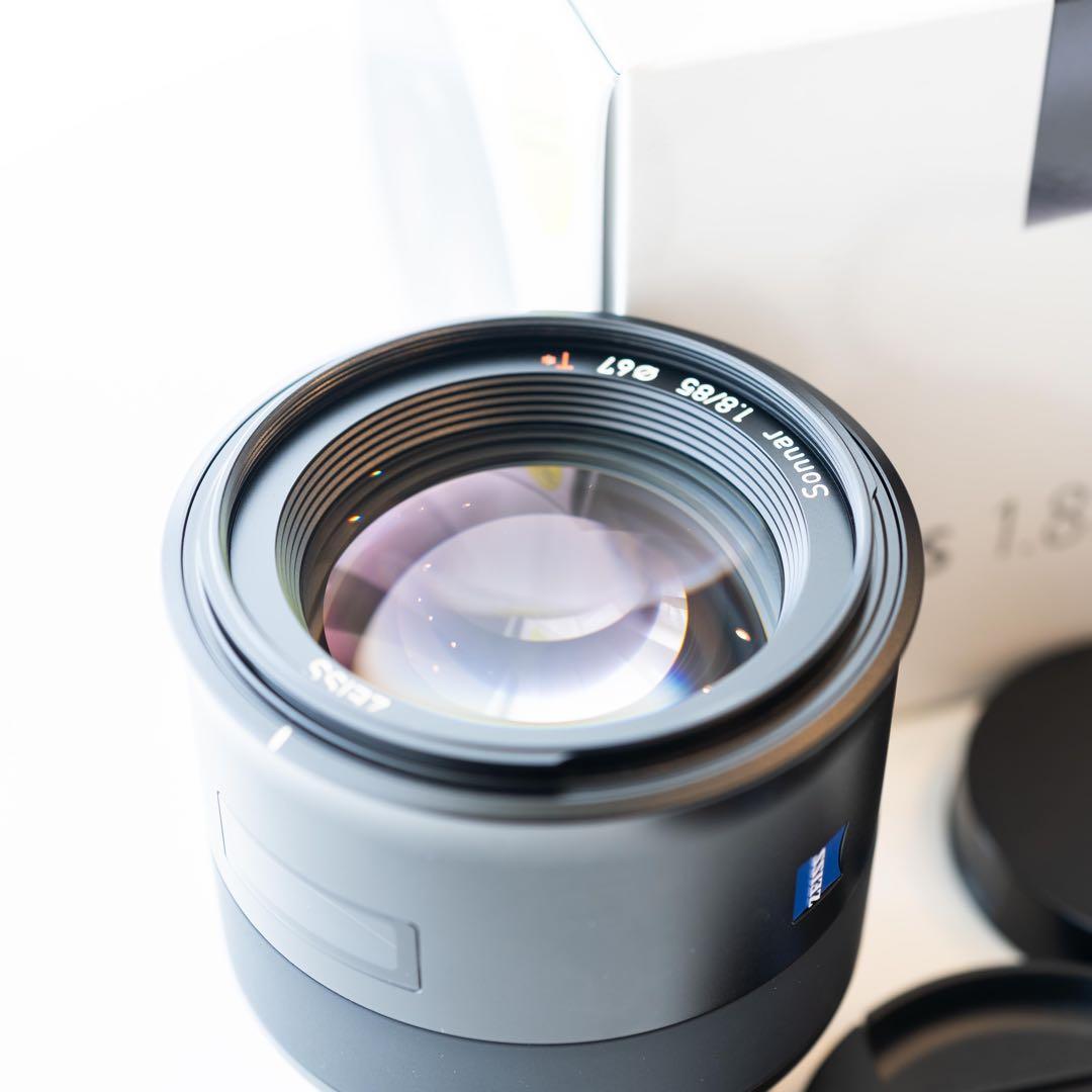 美品 ZEISS Batis 1.8/85 85mm レンズプロテクター付き