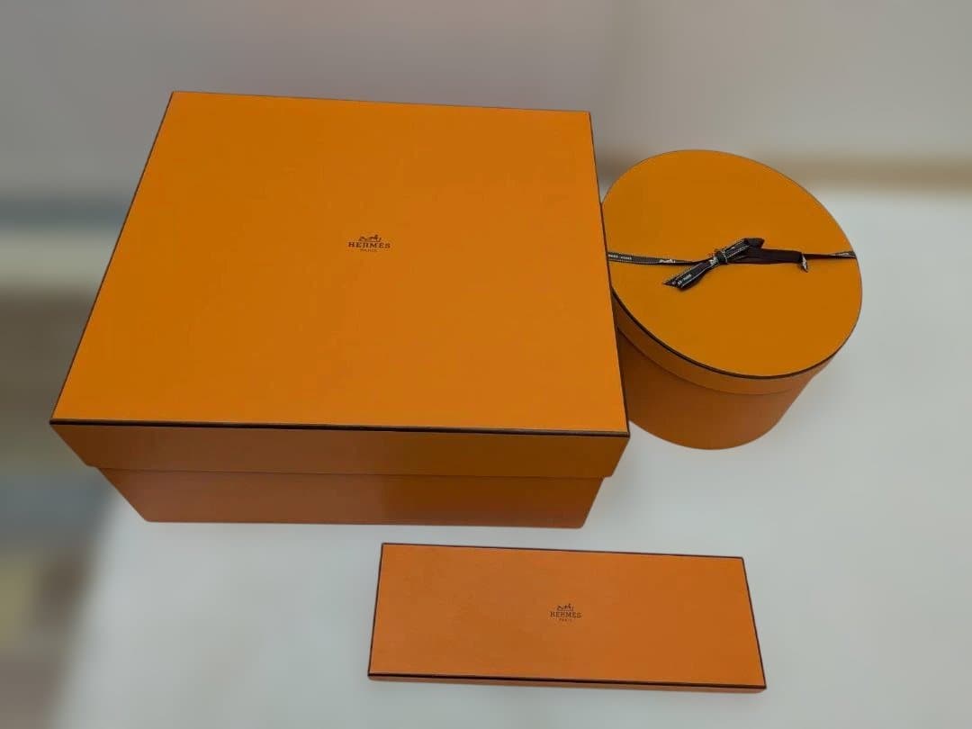 エルメス 空箱 オレンジ ボックス 7箱セット