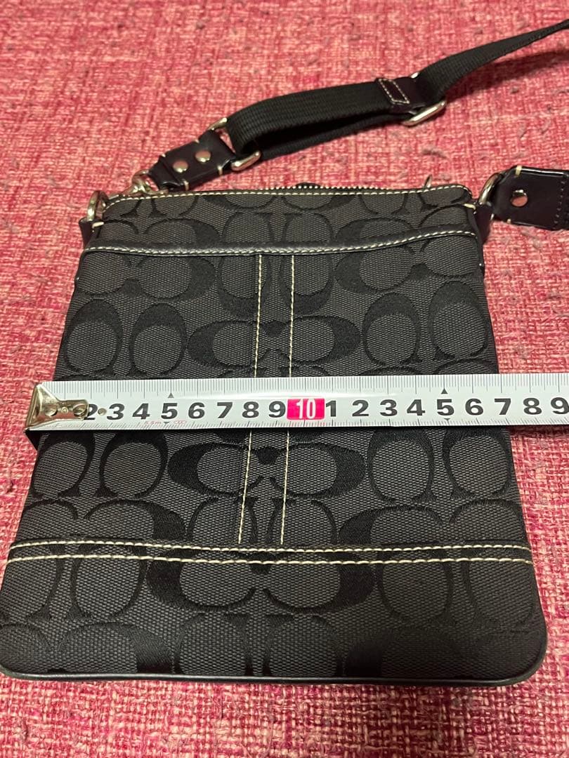 COACH キャンバス ショルダーバッグ