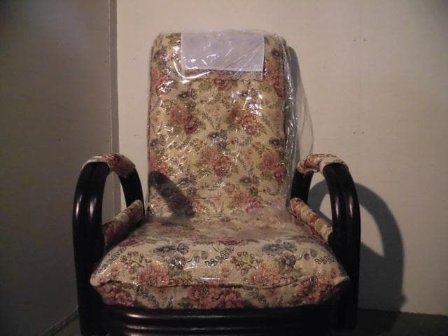 アウトレット【送料無料】高級ラタンギア式リクライニング回転座椅子【ハイタイプ】