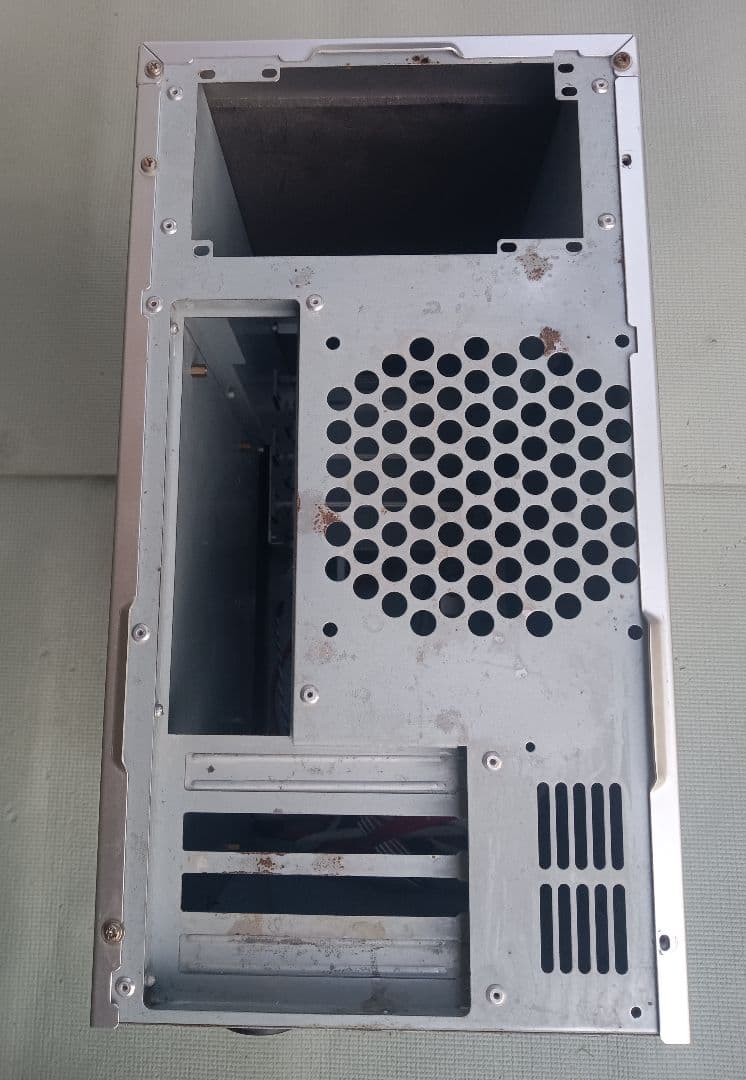 Abee SC330T-S✌️マイクロタワーケース PCケース アルミ シルバー