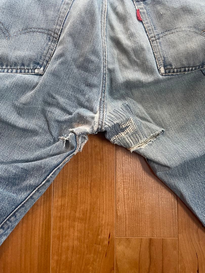 60s LEVIS 501 BIGE　オリジナルヴィンテージ