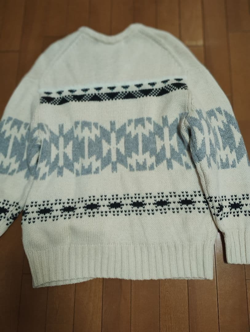 FRAMeWORK ジャガードZIPカーディガン