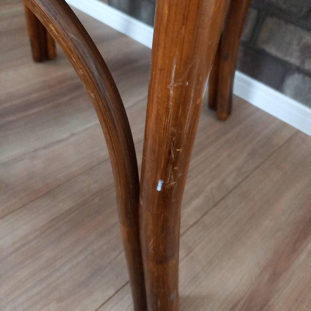 ラタンランプシェード　ラタン飾り棚　ラック　オールドラタン