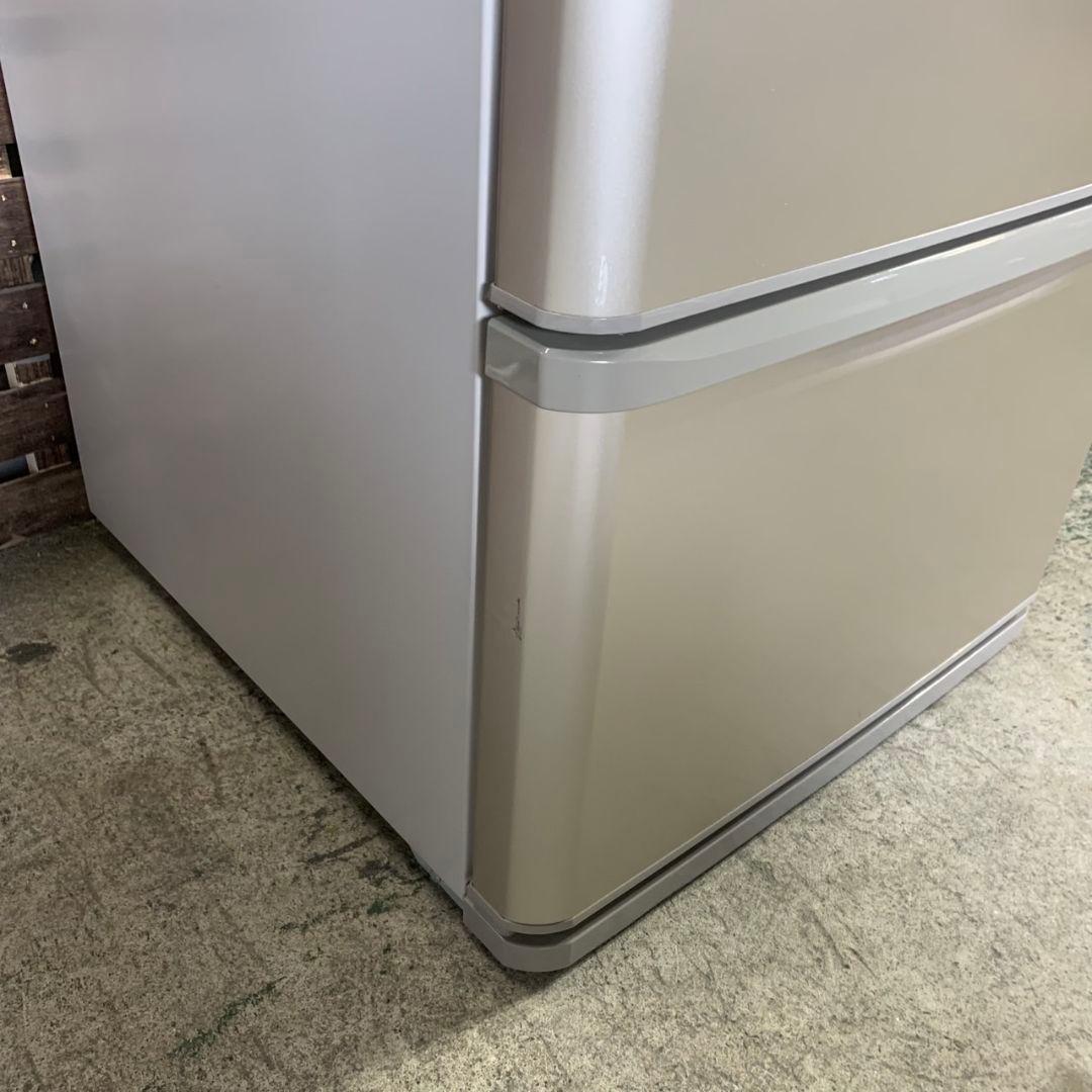I667\" SHARP 350L 3ドア冷蔵庫 SJ-W352C-N 17年製