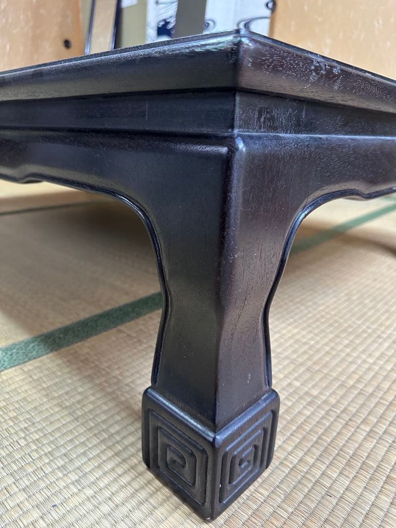 黒檀　御座敷机　高級座卓