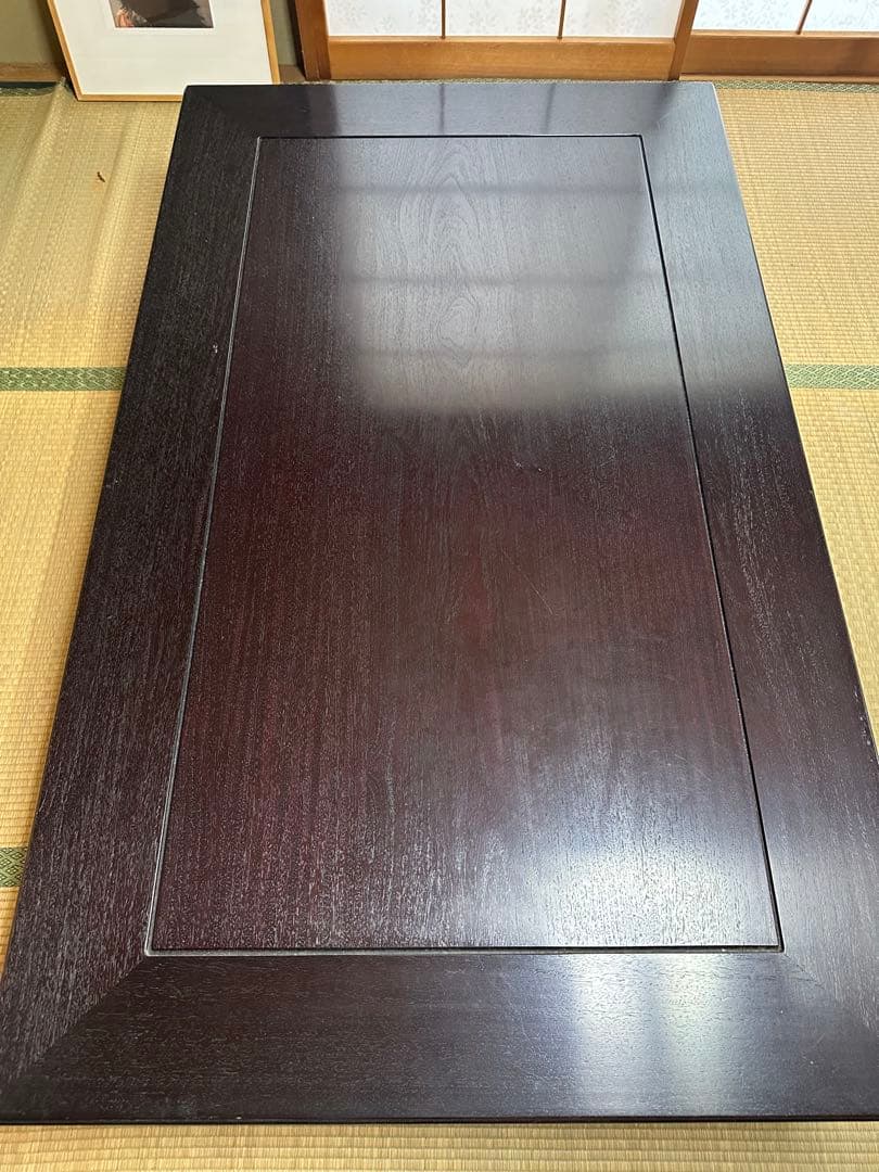 黒檀　御座敷机　高級座卓