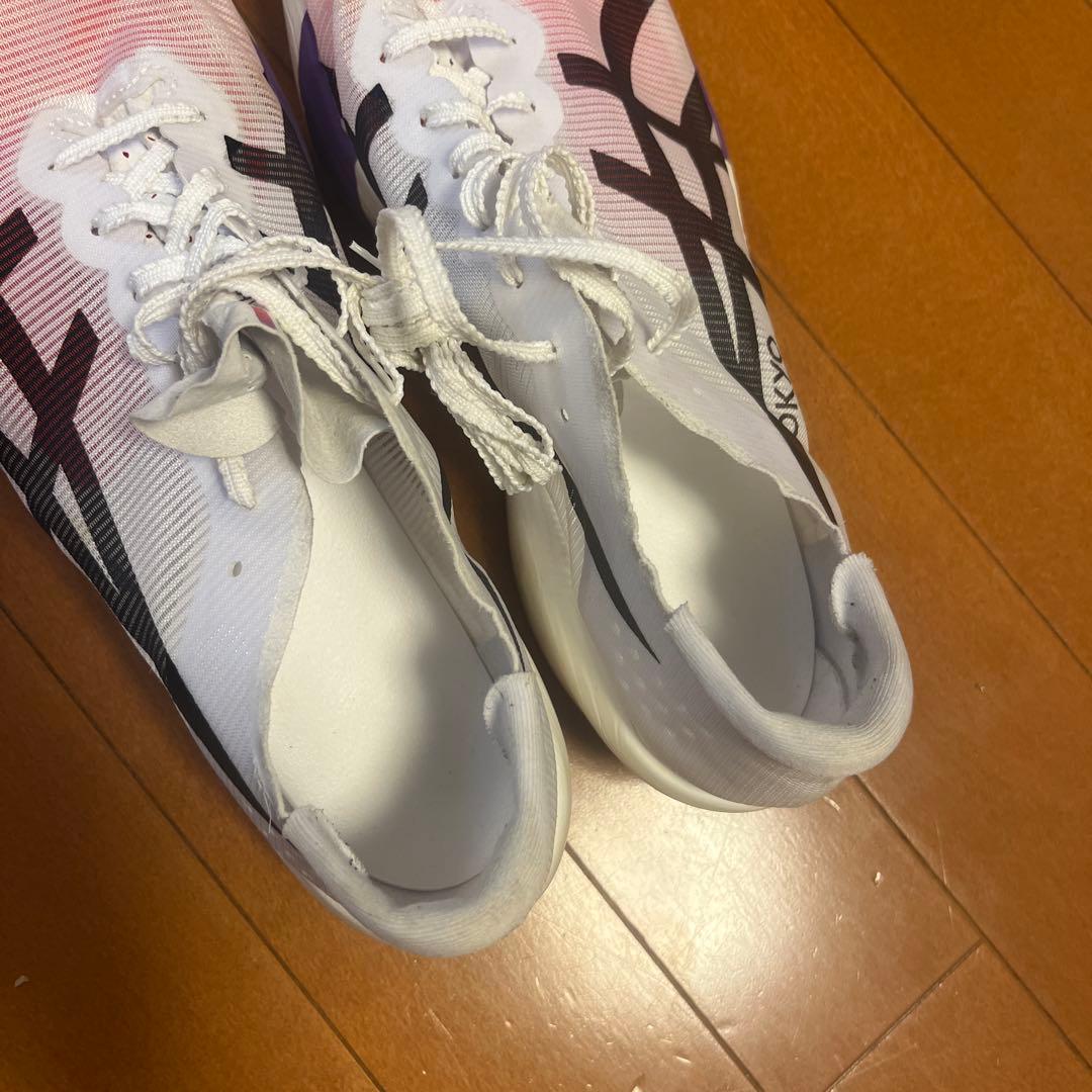 asics SPEED RAY 26.5cm ホワイト マラソン 究極