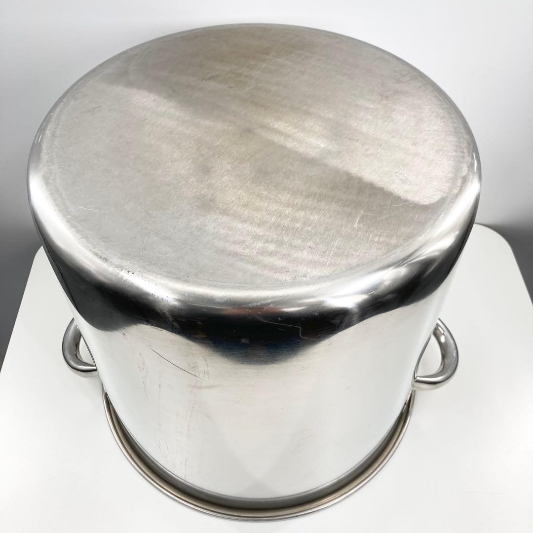 業務用 寸胴鍋 直径36cm 約35L SUS316 モリブデン 大容量