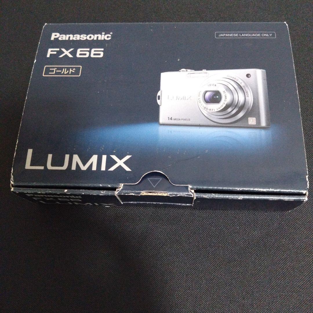 Panasonic LUMIX DMC-FX66 ゴールド 美品　デジカメ