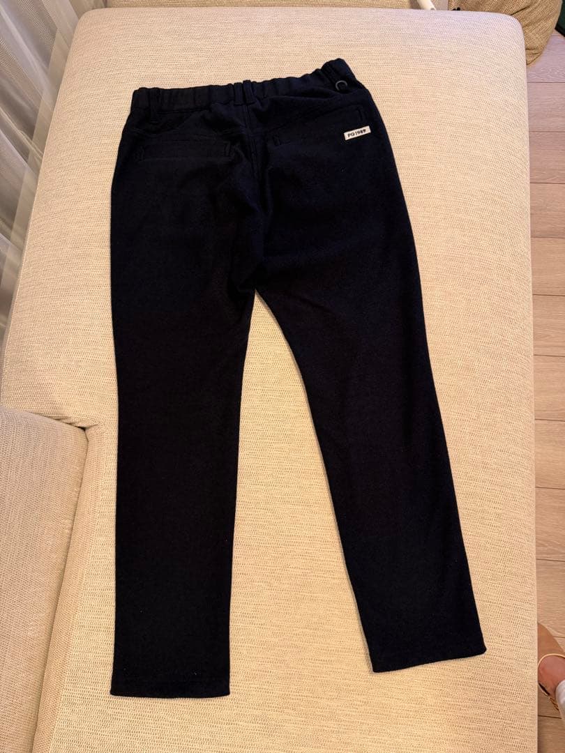 PEARLY GATES Peスライバーニットパンツ ネイビー　サイズ4