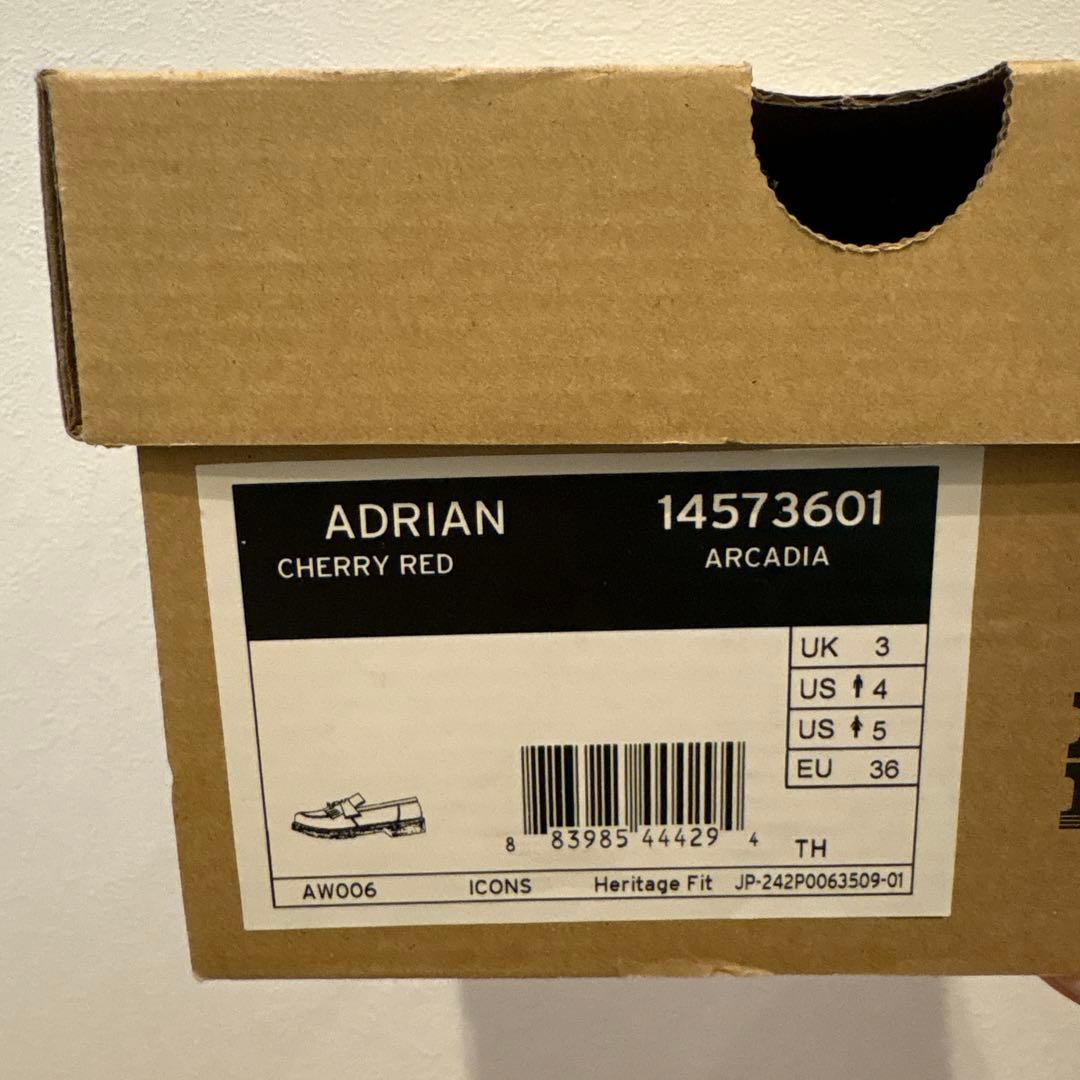 美品! Dr.Martens ADRIAN タッセルローファー チェリー UK3