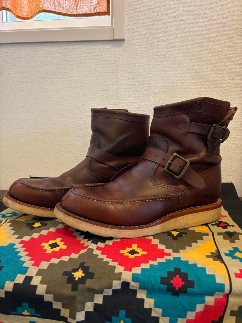Chippewa チペワ エンジニアブーツ モックトゥ US 9 27cm