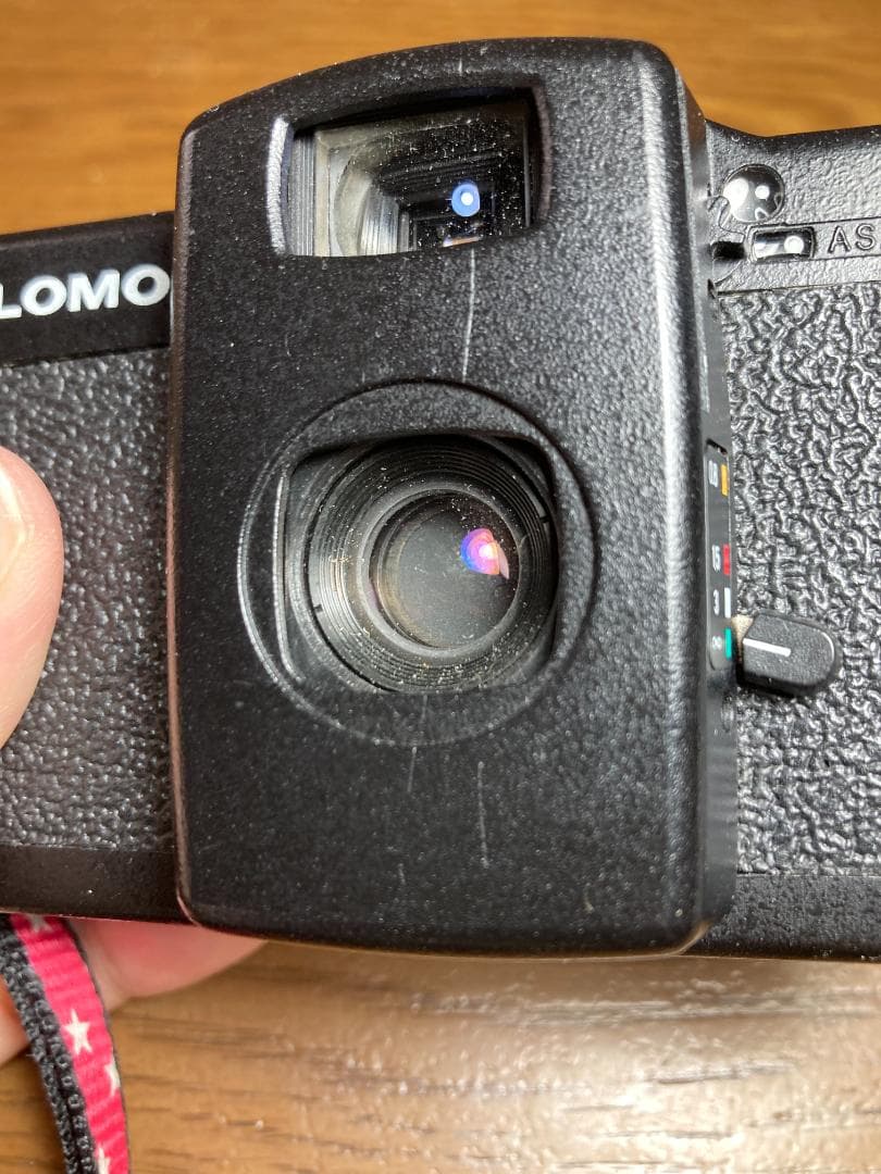 Lomo LC-A + フィルムカメラ 木箱入り　【動作確認済】